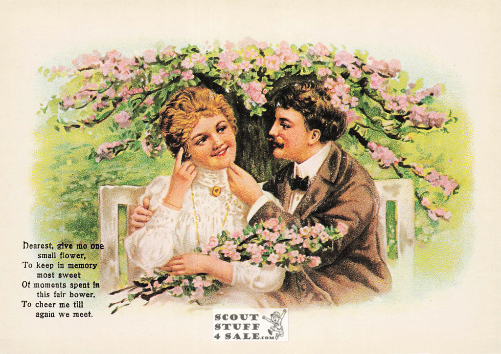 Vintage Reproduction of a 1900 Postcard, Good Old Days Postcard Co. Sweden, #GO208