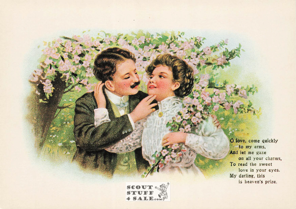 Vintage Reproduction of a 1900 Postcard, Good Old Days Postcard Co. Sweden, #GO210