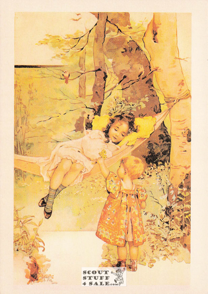 Vintage Reproduction of a 1900 Postcard, Good Old Days Postcard Co. Sweden, #GO243