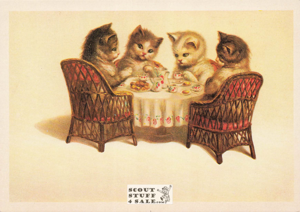 Vintage Reproduction of a 1900 Postcard, Good Old Days Postcard Co. Sweden, #GO248