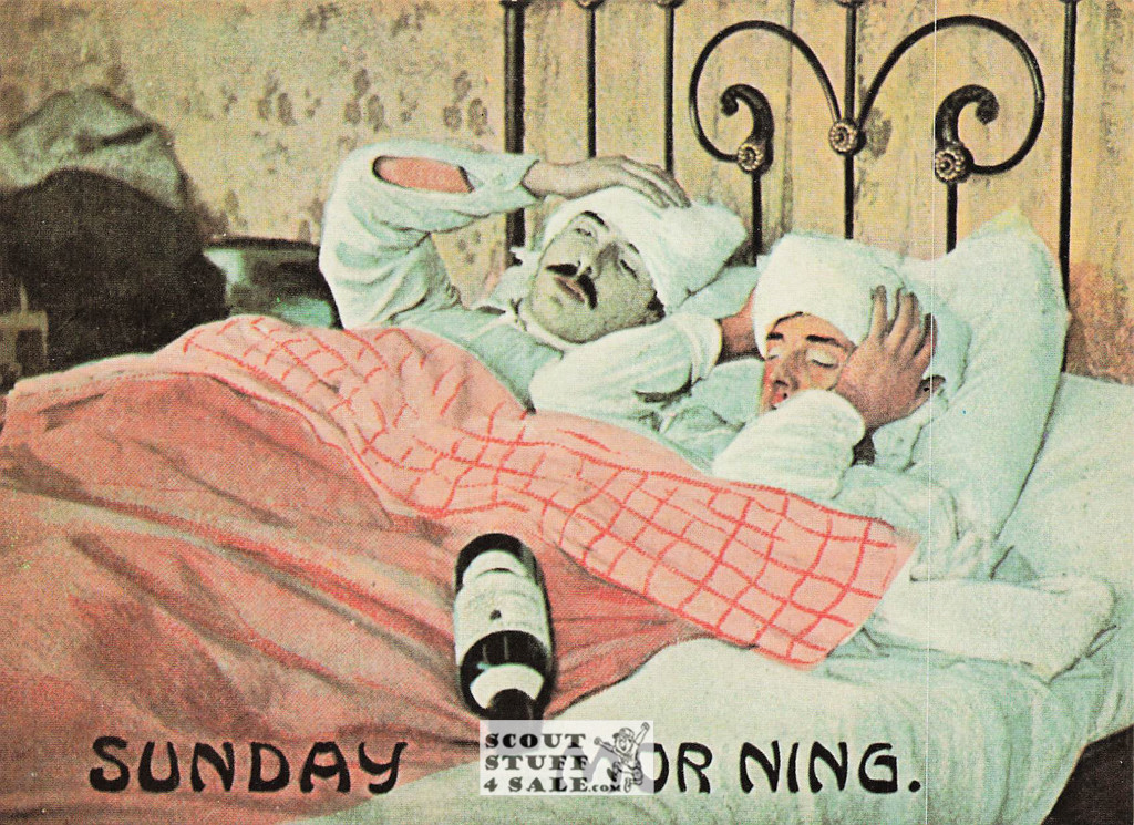 Vintage Reproduction of a 1910 Postcard, Good Old Days Postcard Co. Sweden, #GO323