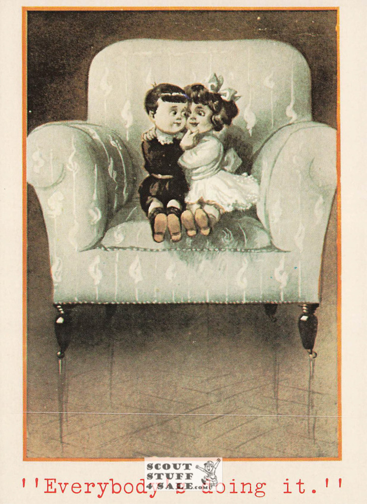 Vintage Reproduction of a 1913 Postcard, Good Old Days Postcard Co. Sweden, #GO324