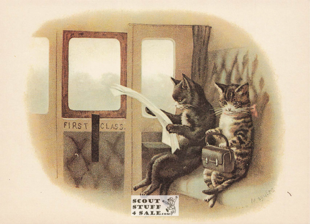 Vintage Reproduction of a 1890 Postcard, Good Old Days Postcard Co. Sweden, #GO346