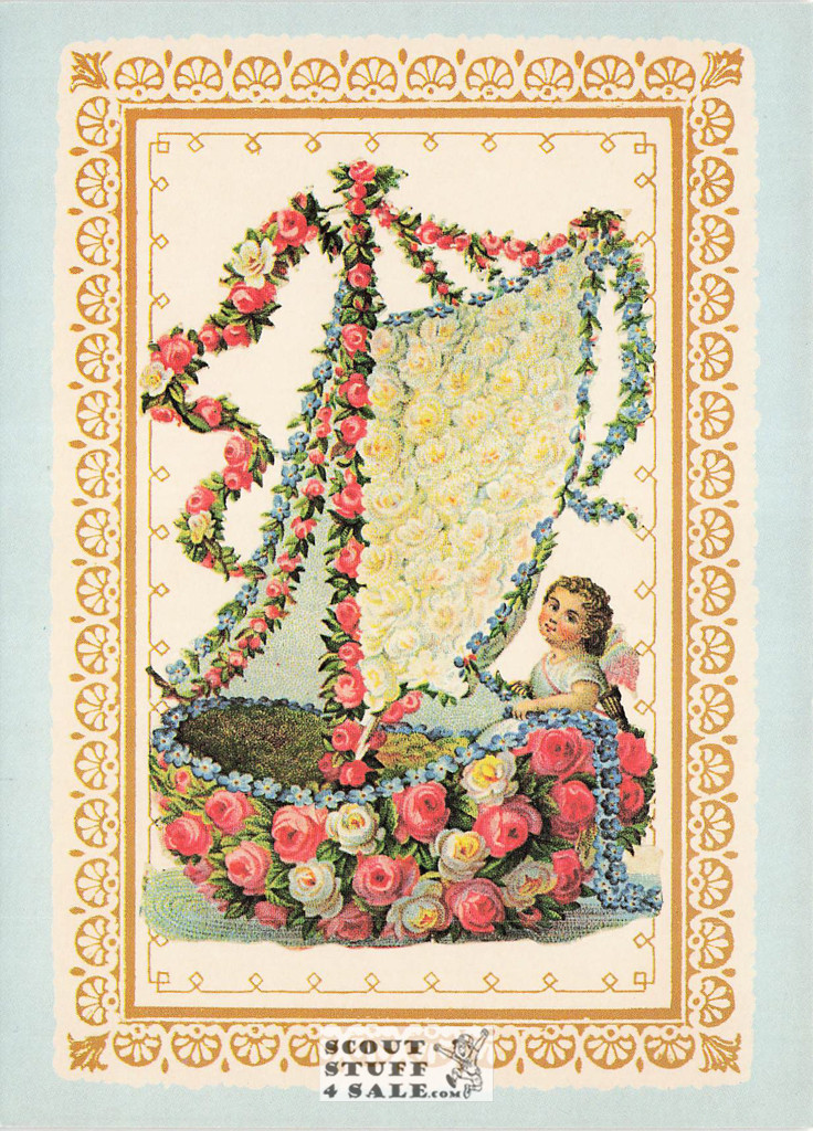 Vintage Reproduction of a 1885 Postcard, Good Old Days Postcard Co. Sweden, #GO351