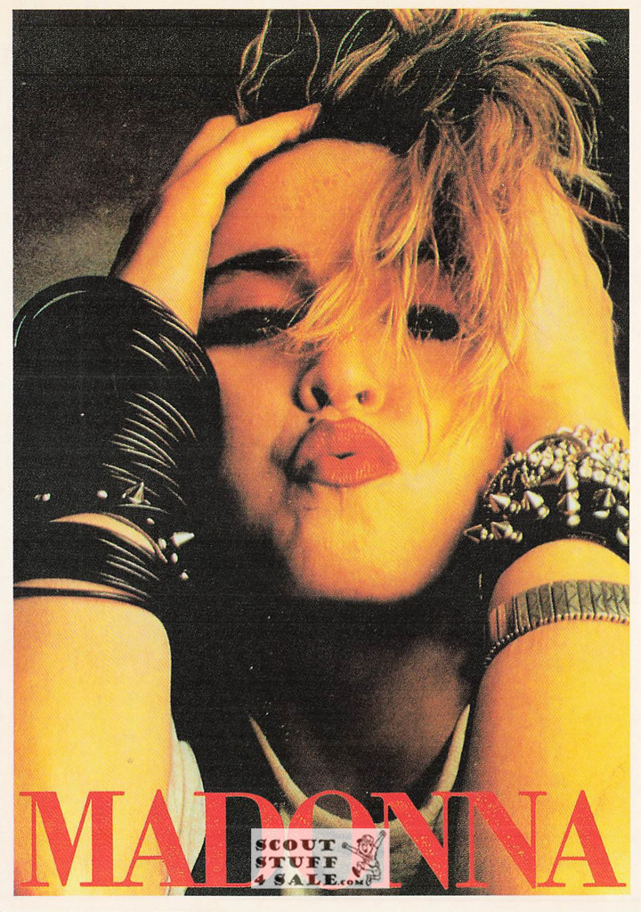Madonna British Postcard, Image Media #bis35