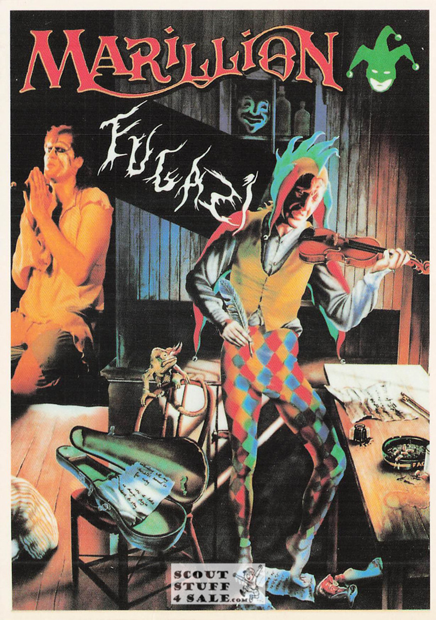 Marillion Band British Postcard, Image Media #bis38