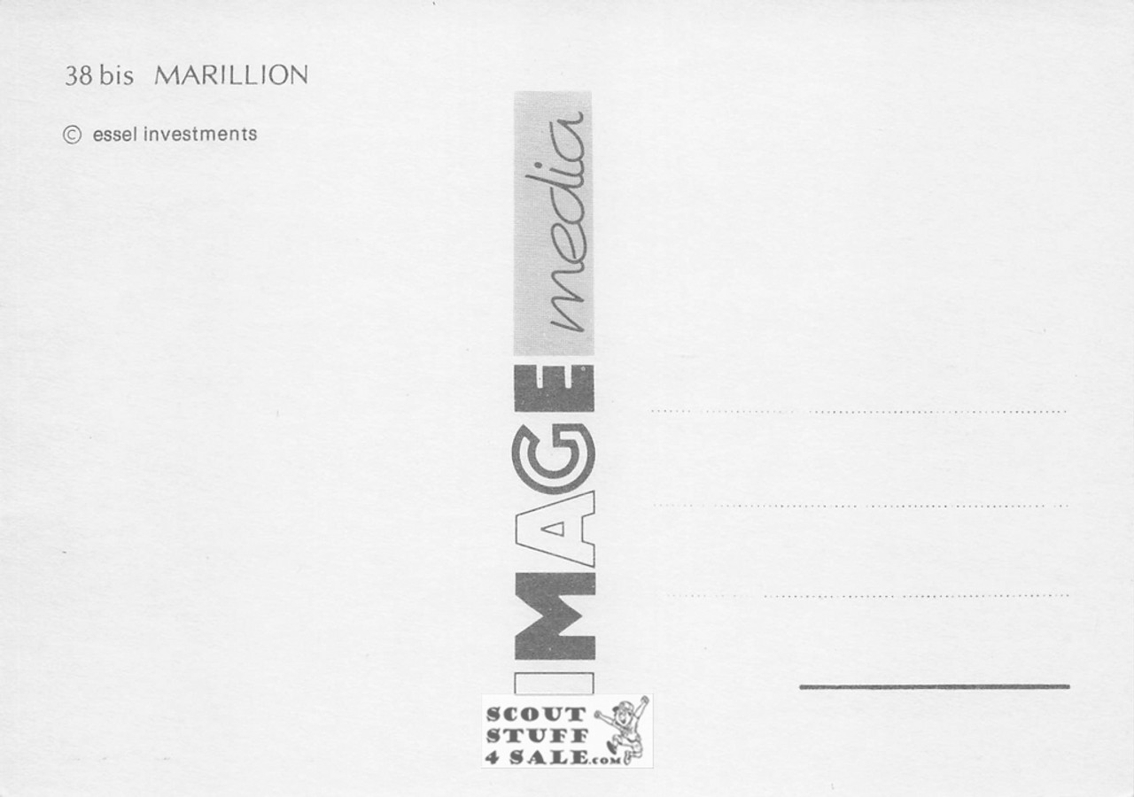 Marillion Band British Postcard, Image Media #bis38