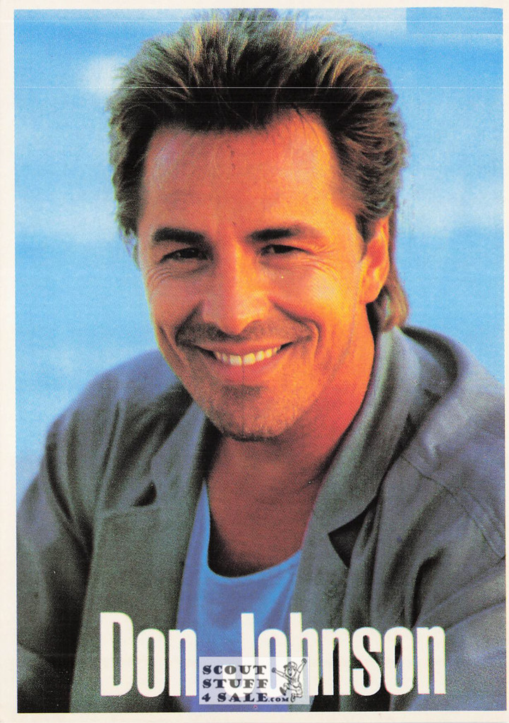 Don Johnson British Postcard, Image Media #bis45