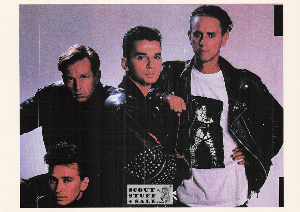 Depeche Mode Band British Postcard, Image Media #bis64