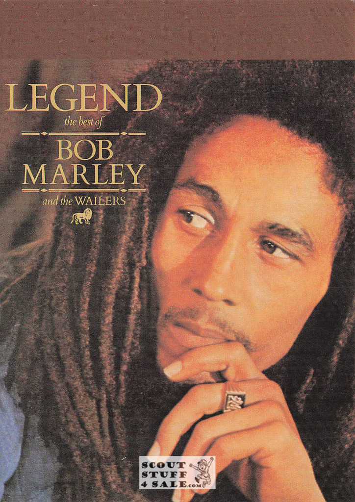 Bob Marley Legend British Postcard, Image Media #bis83