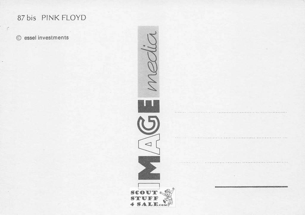 Pink Floyd The Wall British Postcard, Image Media #bis87