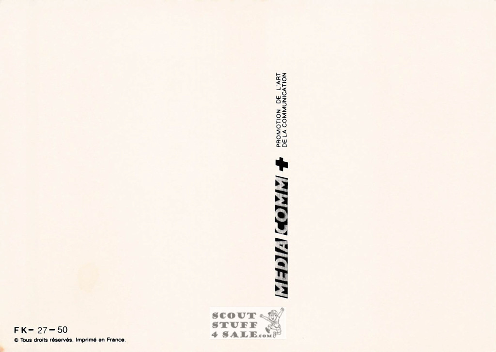 Jim Morrison An American Prayer French Postcard, Media Comm #FK-27