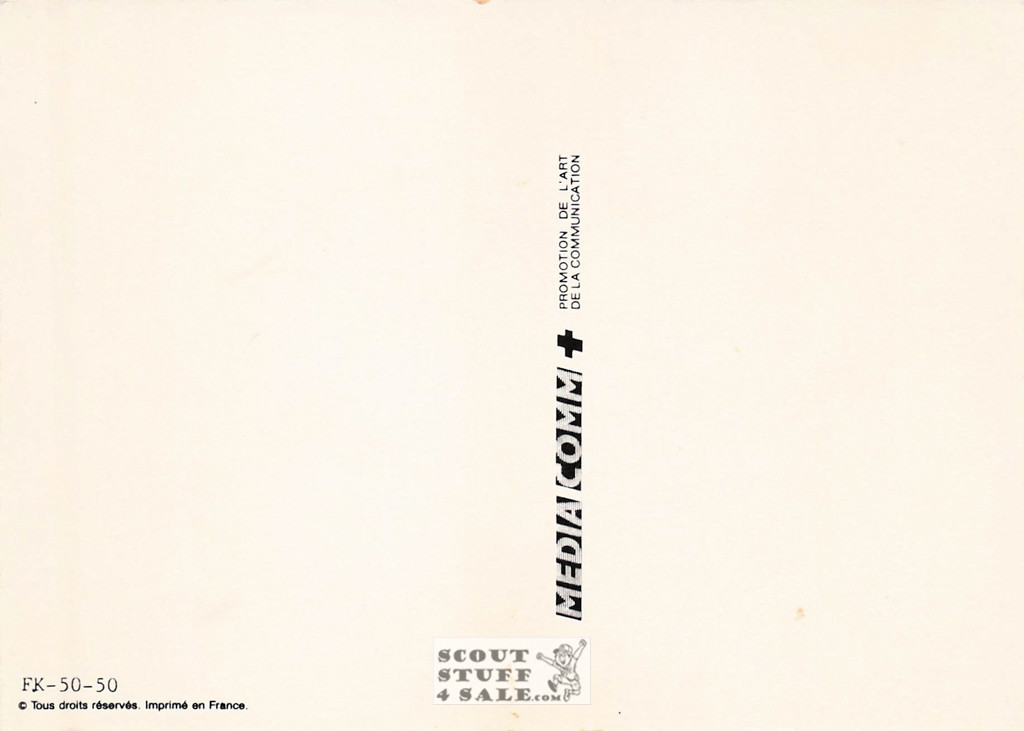 Sex Pistols The Great Rock and Roll Swindle French Postcard, Media Comm #FK-50