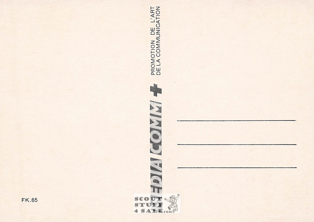 Cock Robin The Promise You Made French Postcard, Media Comm #FK-65