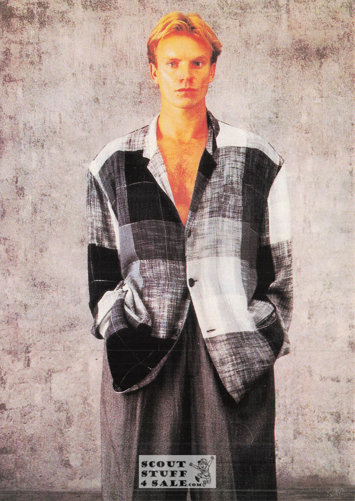 Sting French Postcard, Media Comm #FK-72