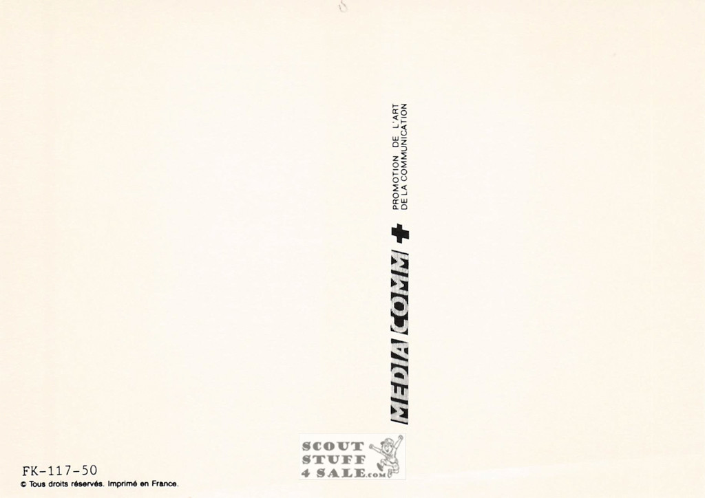 INXS New Sensation French Postcard, Media Comm #FK-117