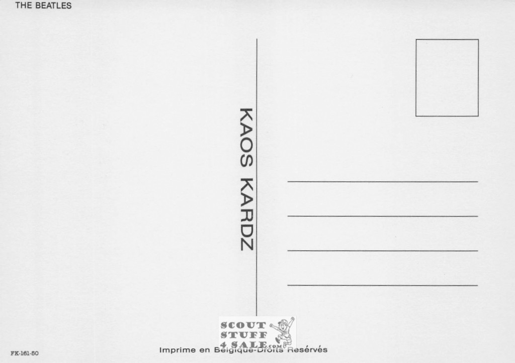 The Beatles French Postcard, Media Comm #FK-161