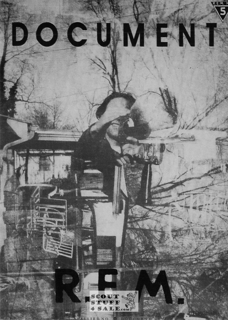 R.E.M. Document French Postcard, Media Comm #FK-165