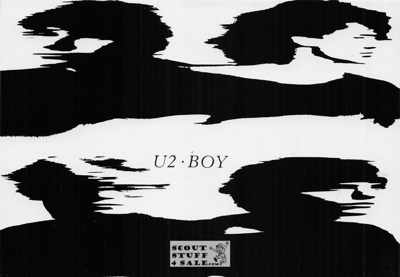 U2 Boy Album French Postcard, Media Comm #RECORD71