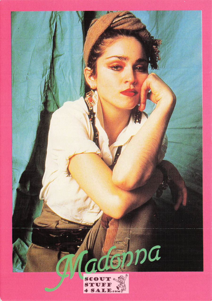 Madonna French Postcard, Media Comm #RECORD92