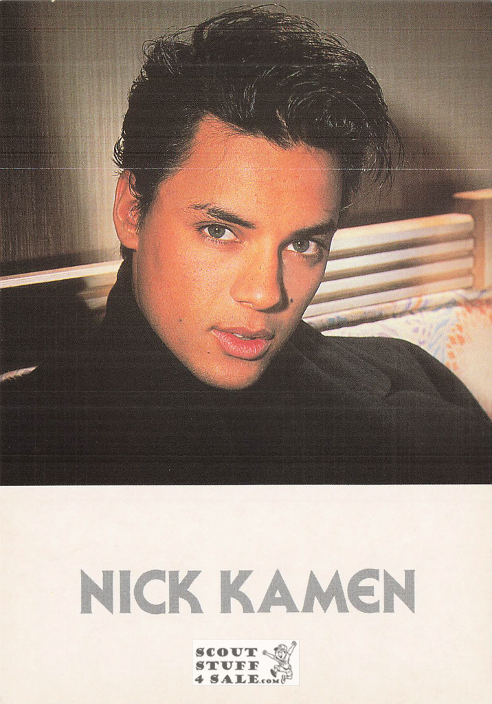 Nick Kamen French Postcard, Media Comm #RECORD124