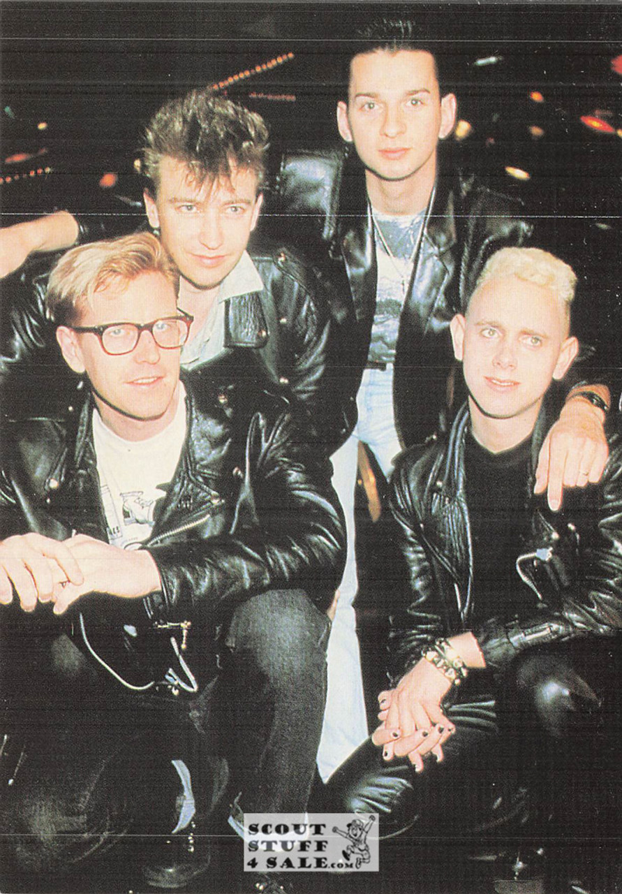 Depeche Mode French Postcard, Media Comm #RECORD138