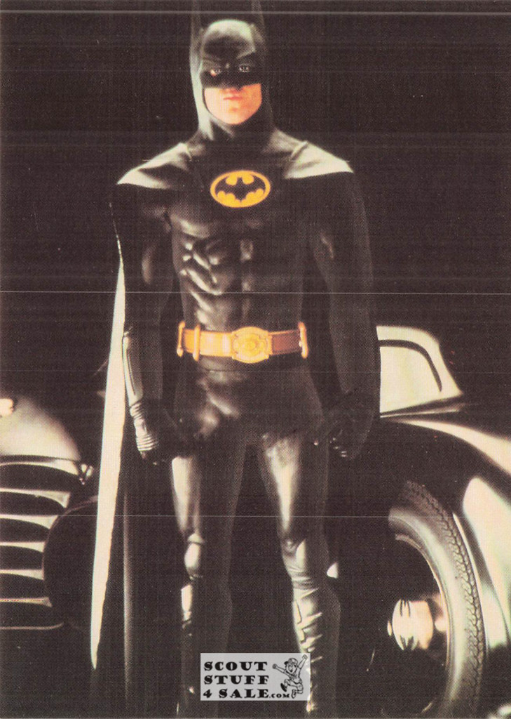 Michael Keaton as Batman, Batman Postcard, DC Comics, Ludlow Sales #BM8
