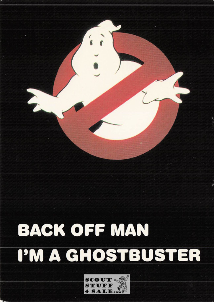 Ghostbusters Movie Postcard, Ludlow Sales #CP4