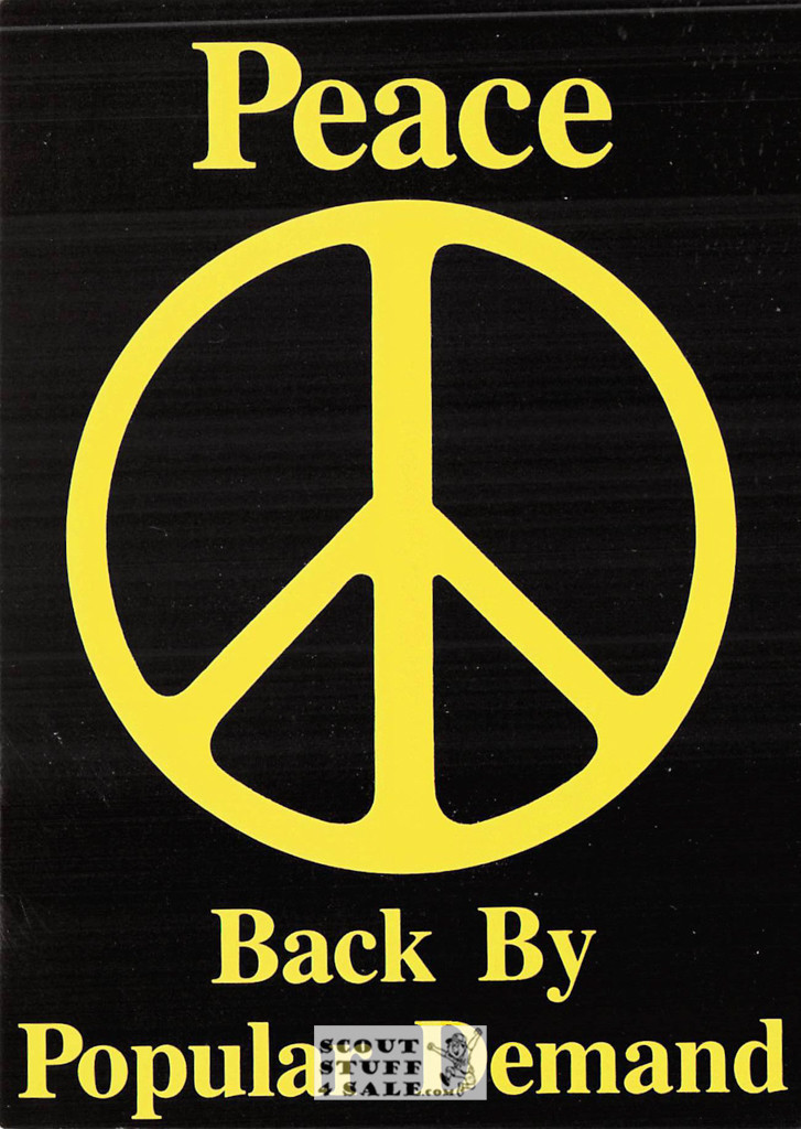 Peace Back By Popular Demand Postcard, Ludlow Sales #CP64