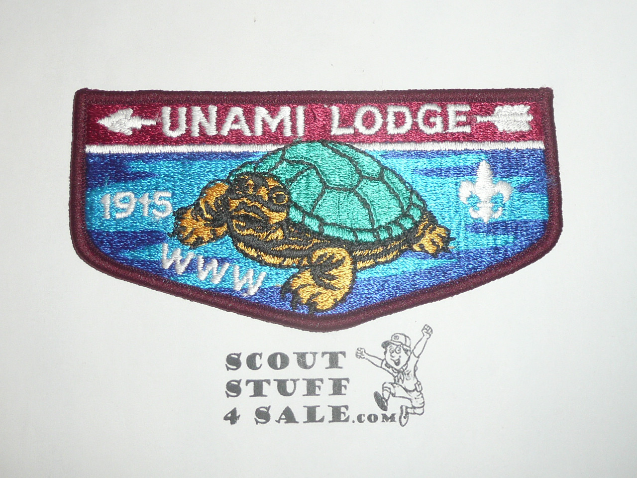 Order of the Arrow Lodge #1 Unami s26 Flap Patch
