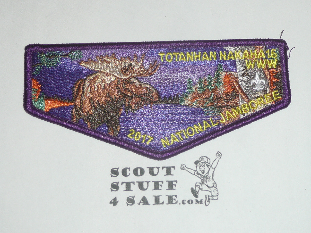 Order of the Arrow Lodge #16 Totanhan Nakaha 2017 National Jamboree Flap Patch