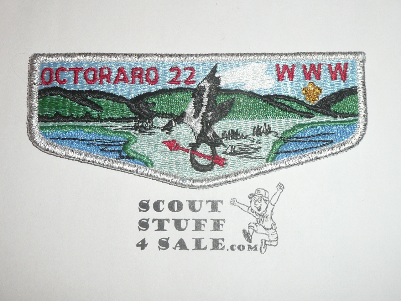 Order of the Arrow Lodge #22 Octoraro s73 Flap Patch - Boy Scout