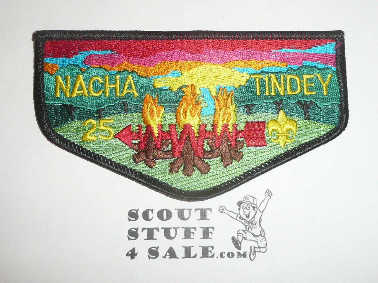 Order of the Arrow Lodge #25 Nacha Tindey S33 Flap Patch