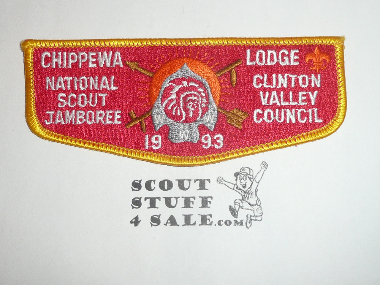 Order of the Arrow Lodge #29 Chippewa s18 1993 National Jamboree Flap Patch