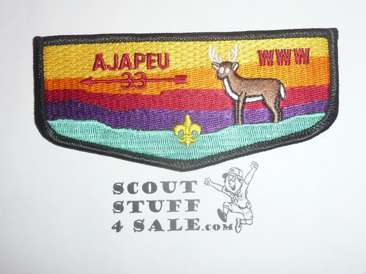 Order of the Arrow Lodge #351 Ajapeu s25 Flap Patch