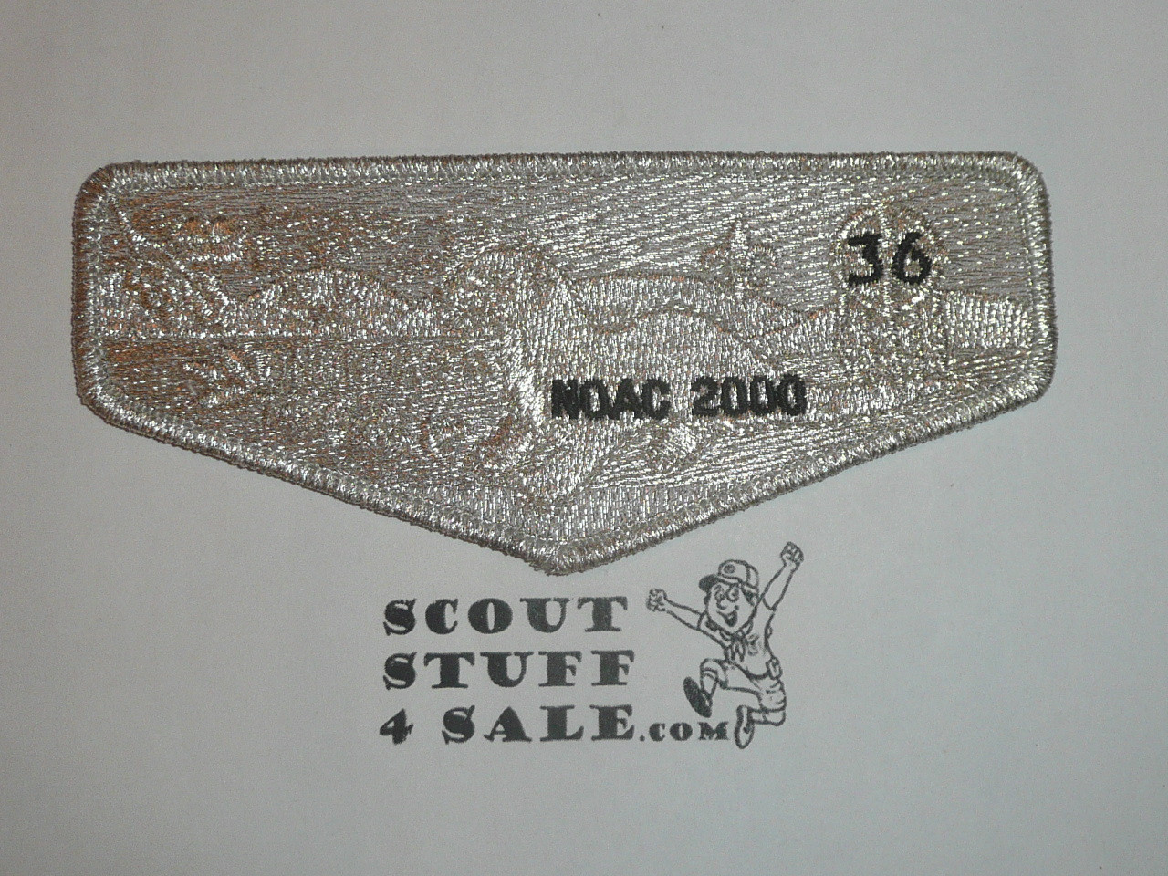 Order of the Arrow Lodge #36 Onondaga s13 2000 NOAC Flap Patch