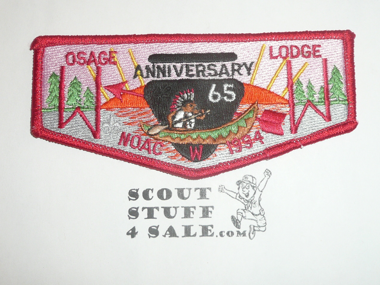 Order of the Arrow Lodge #42 Osage s11 Flap Patch