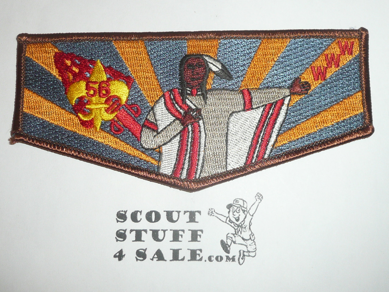 Order of the Arrow Lodge #56 Wapasuwi s16 Flap Patch