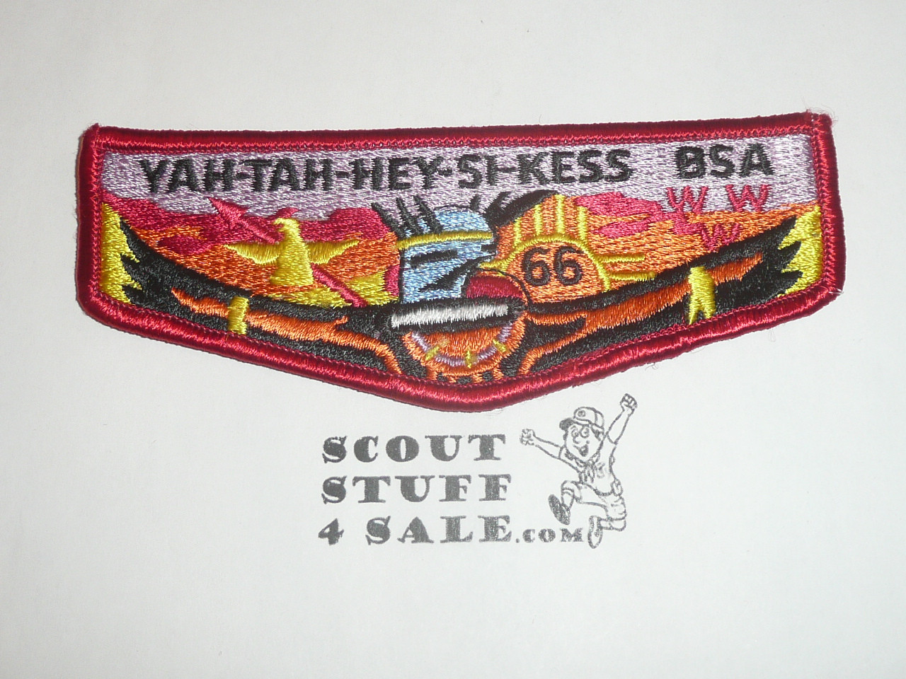 Order of the Arrow Lodge #66 Yah-Tah-Hey-Si-Kess s17 Flap Patch