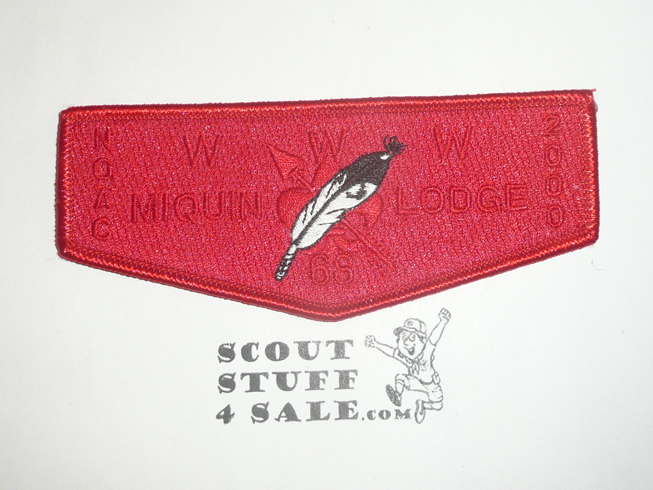 Order of the Arrow Lodge #68 Miquin s27 2000 NOAC Flap Patch