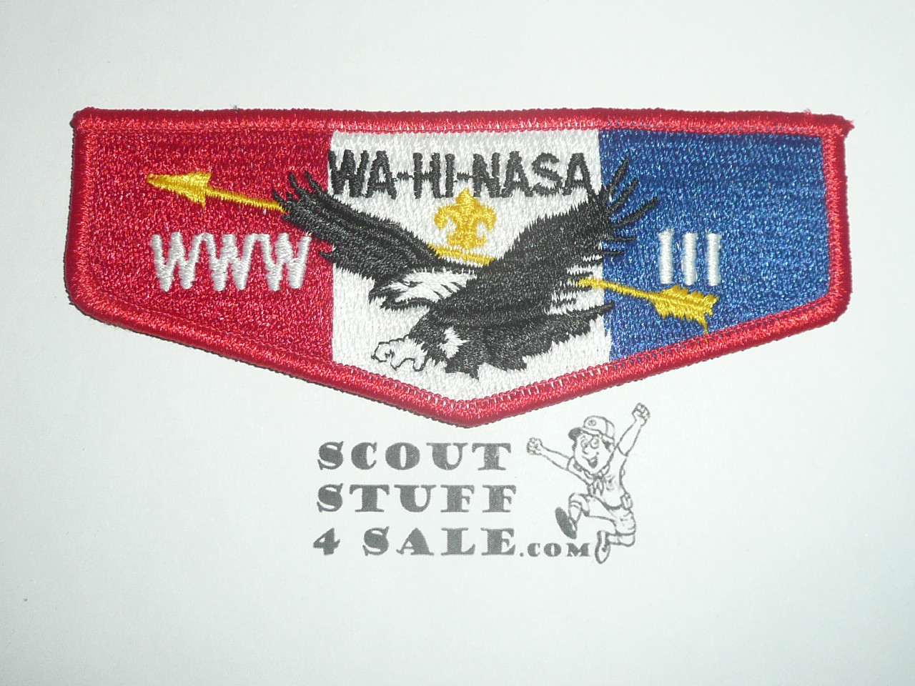 Order of the Arrow Lodge #111 Wa-Hi-Nasa s23 Flap Patch - Boy Scout