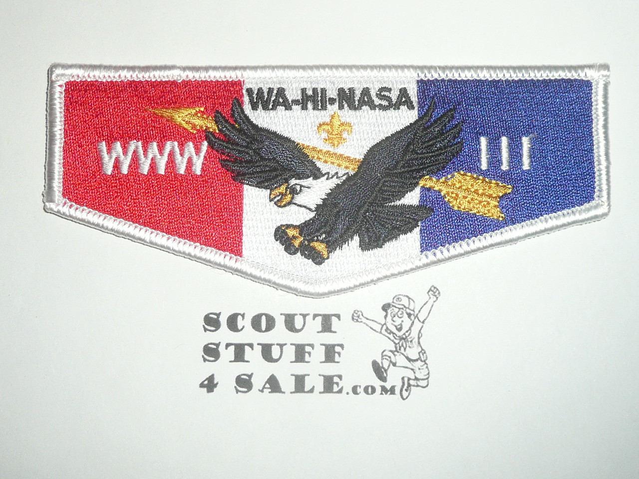 Order of the Arrow Lodge #111 Wa-Hi-Nasa s48 Flap Patch - Boy Scout