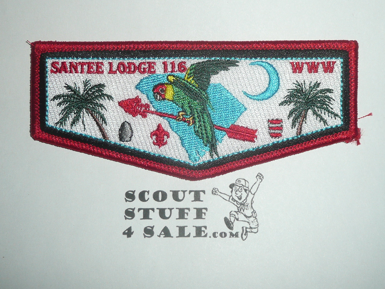 Order of the Arrow Lodge #116 Santee s12 Flap Patch