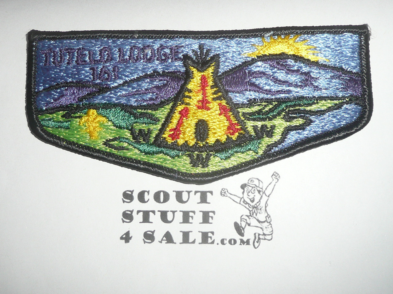 Order of the Arrow Lodge #161 Tutelo s15 Flap Patch