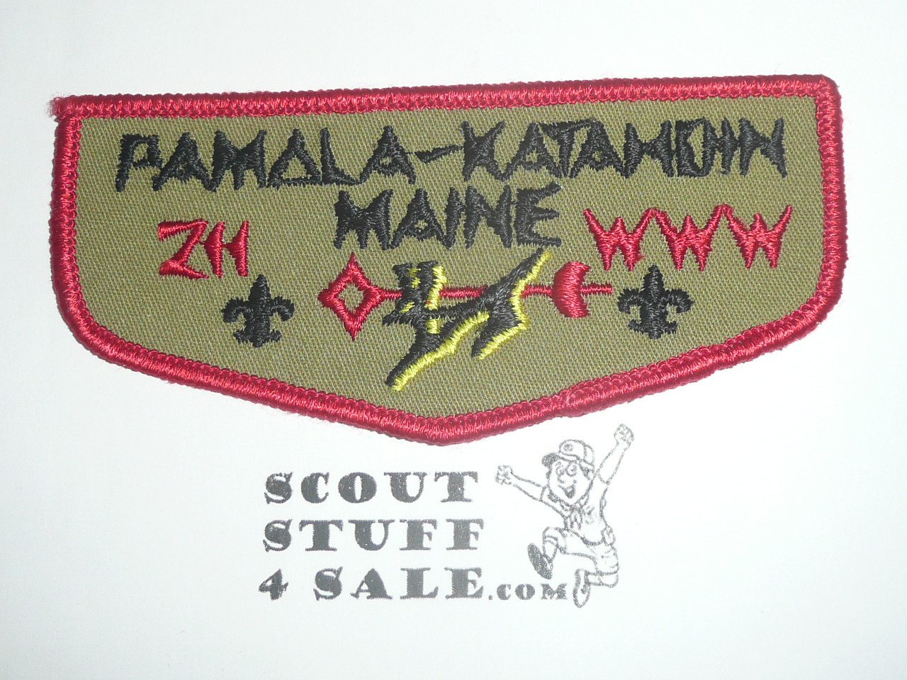 Order of the Arrow Lodge #211 Pamala - Katahdin f4 Flap Patch