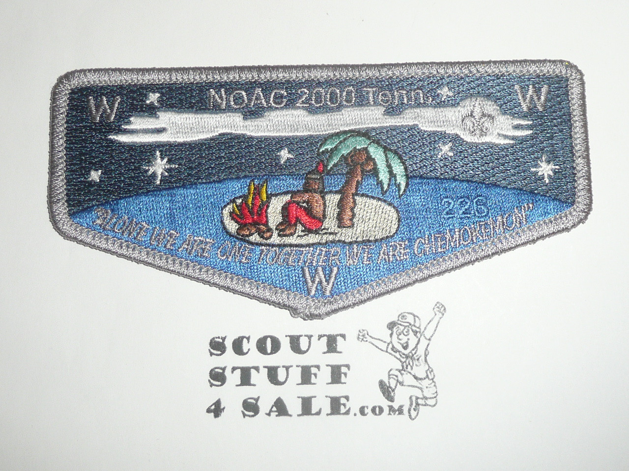 Order of the Arrow Lodge #226 Chemokemon s44 2000 NOAC Flap Patch