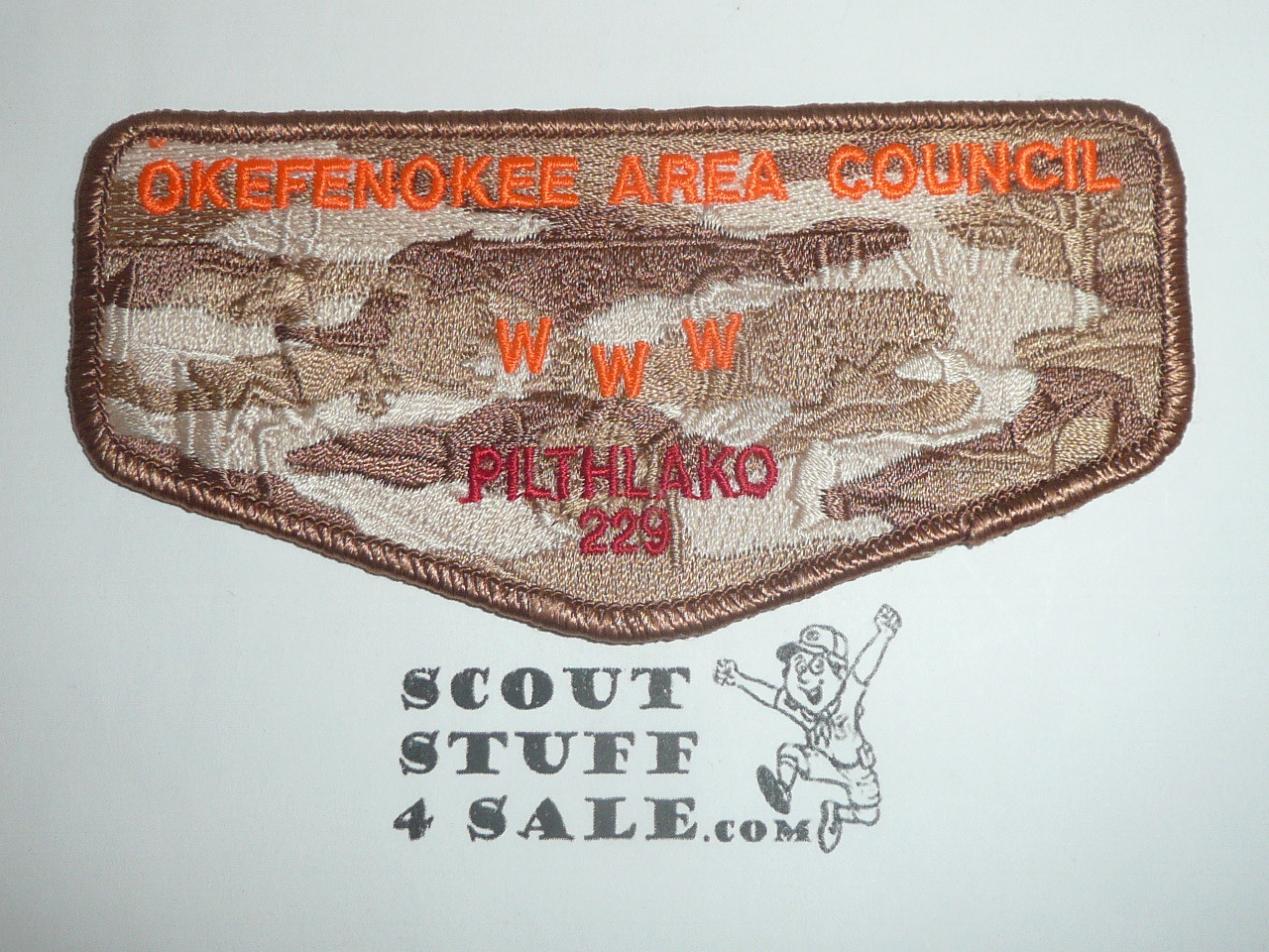 Order of the Arrow Lodge #229 Pilthlako s Flap Patch