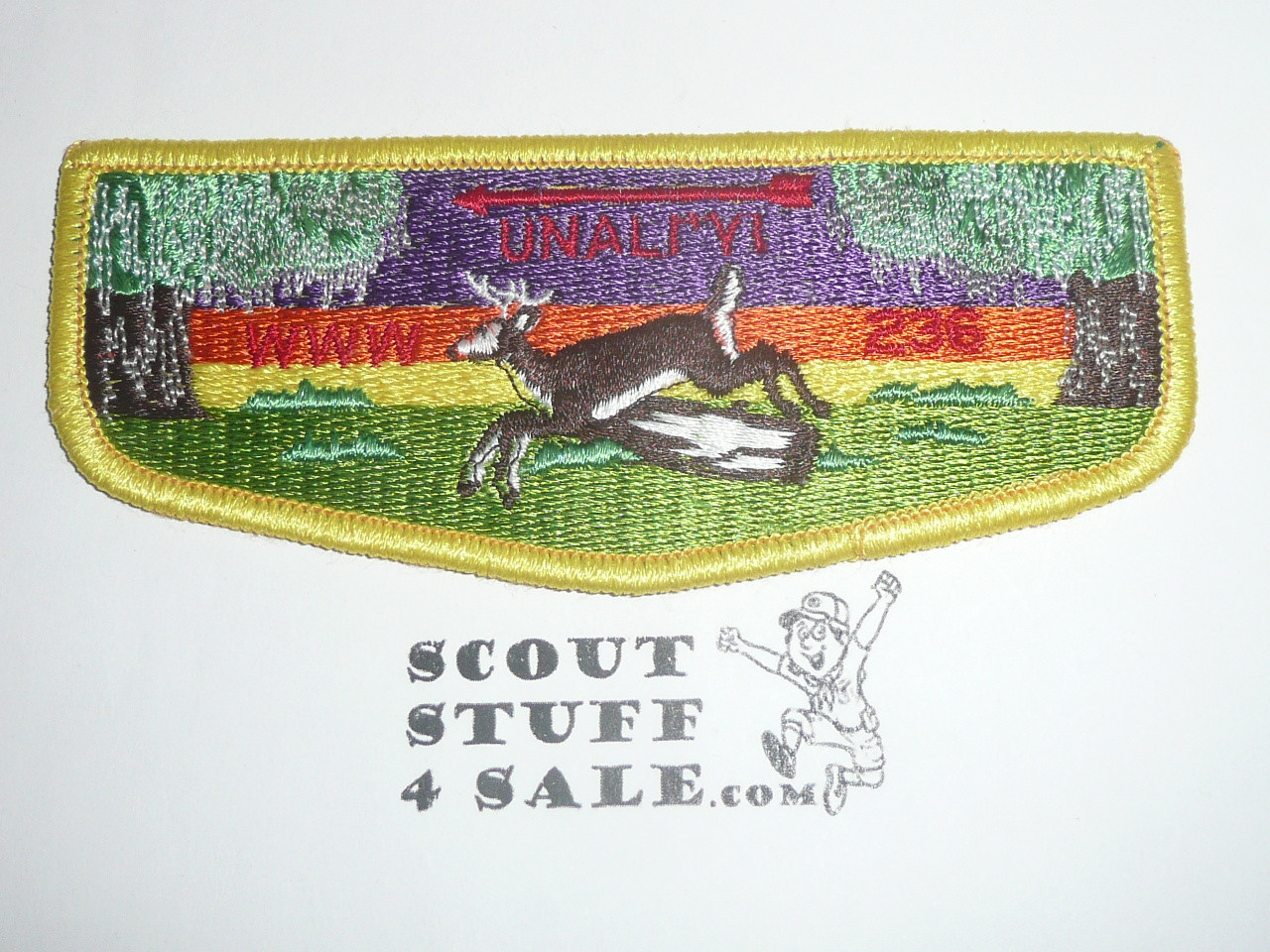 Order of the Arrow Lodge #236 Un A Li'yi s17 Flap Patch