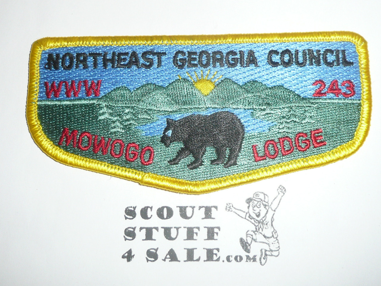 Order of the Arrow Lodge #243 Mowogo s49 Flap Patch