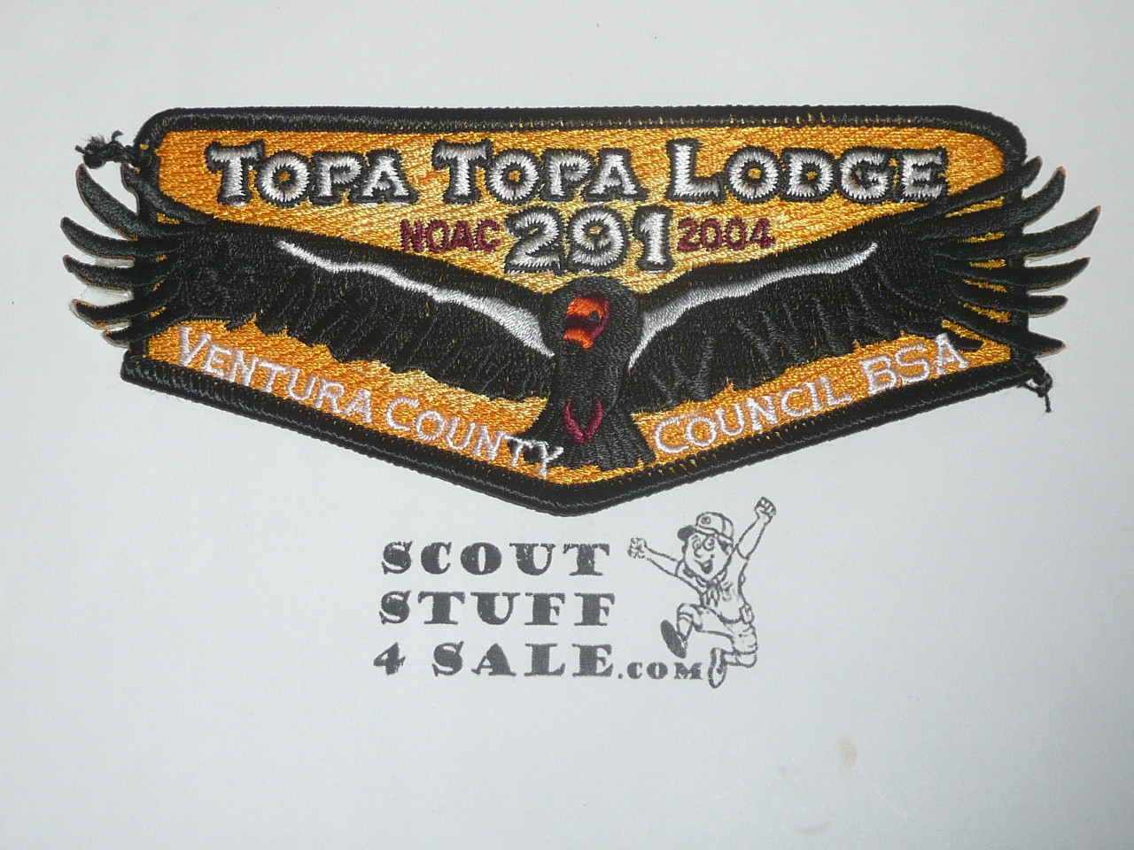 Order of the Arrow Lodge #291 Topa Topa s87 2004 NOAC Flap Patch
